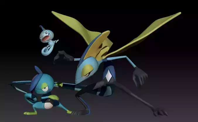 Pokemon Sobble Drizzile Inteleon