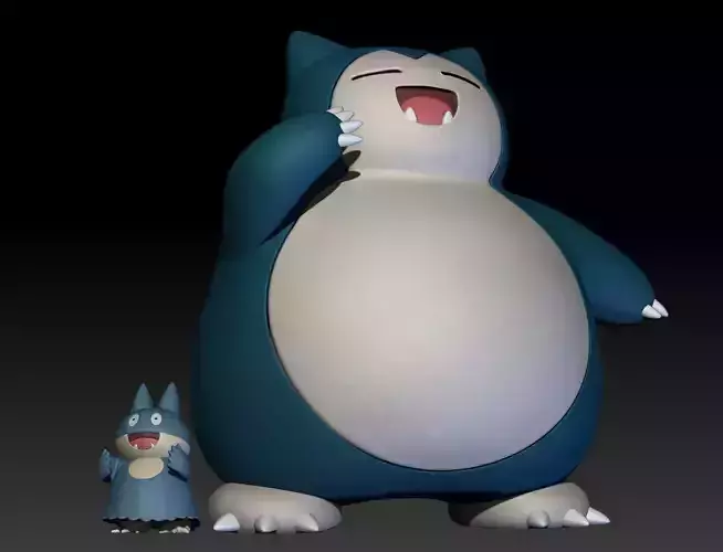 Pokemon Munchlax Snorlax