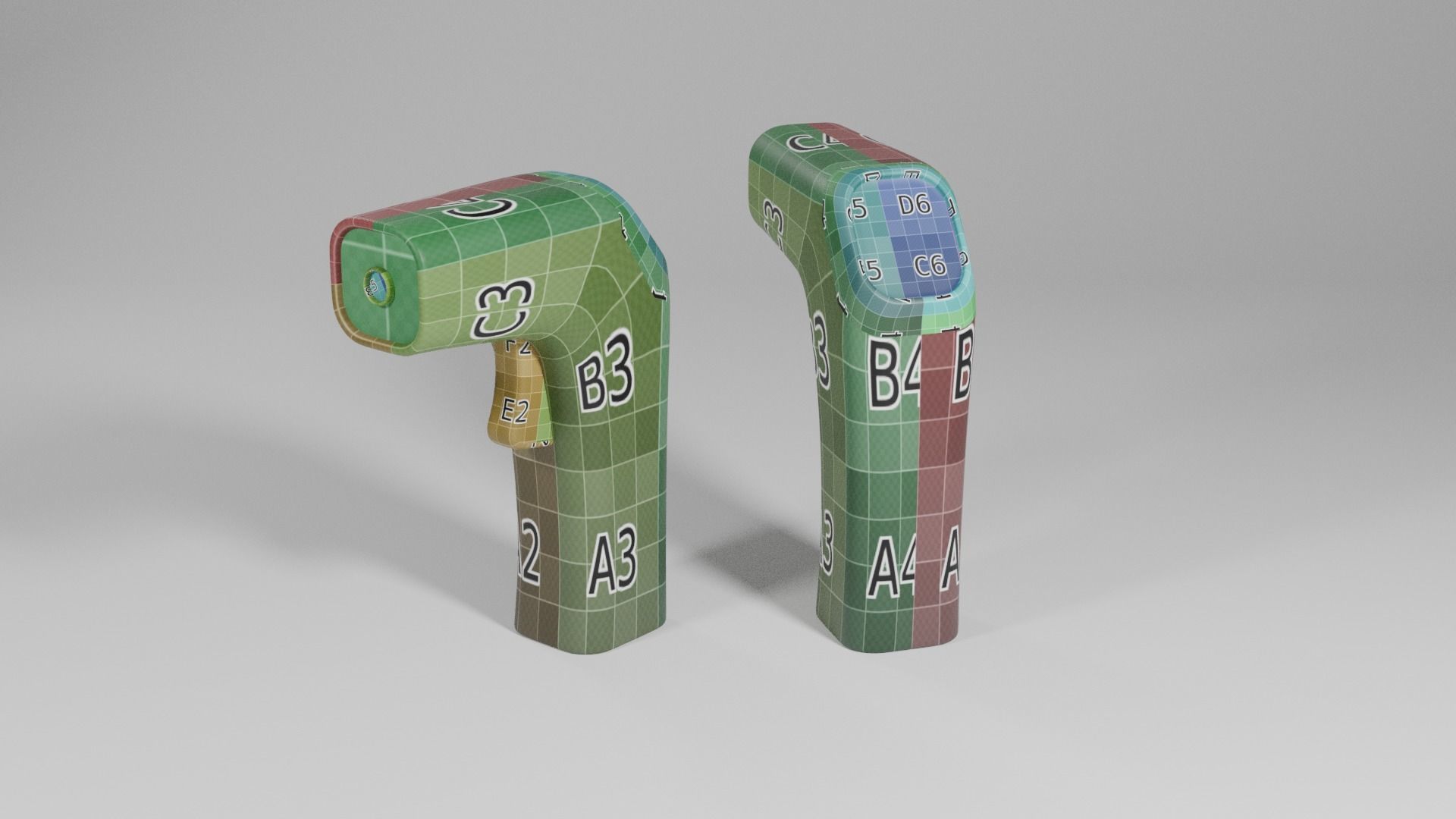 Thermometer 3D Free 3D model_1