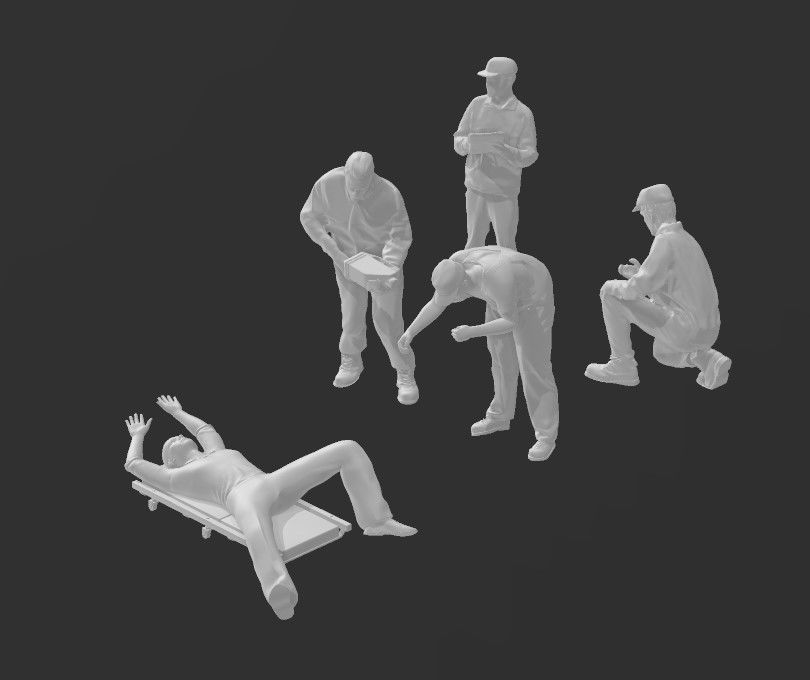 DIORAMA GARAGE DIECAST 1  64 1  43 1  24 1  18 AND MORE 3D print model_8