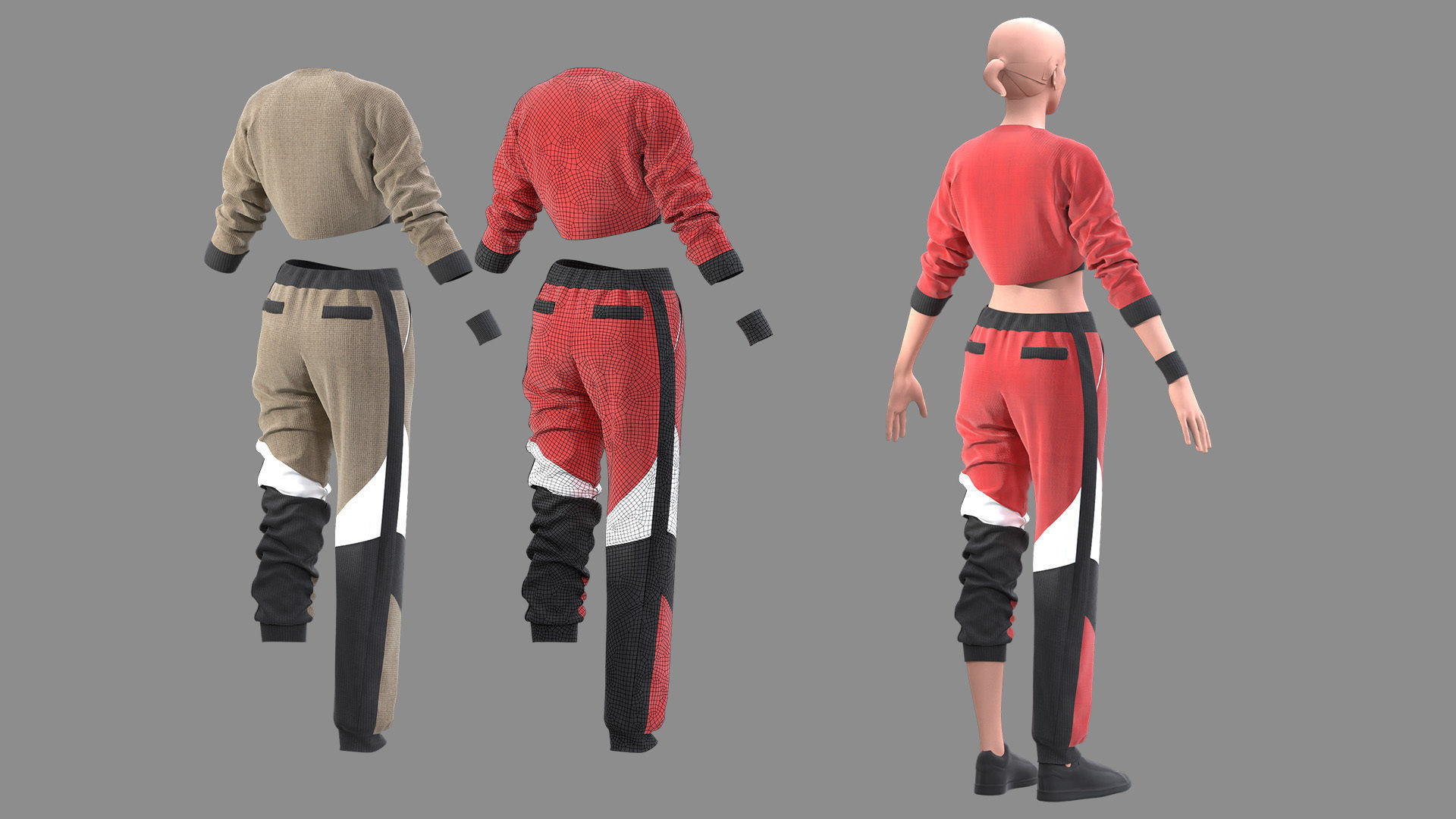 StreetWear 3D model_2
