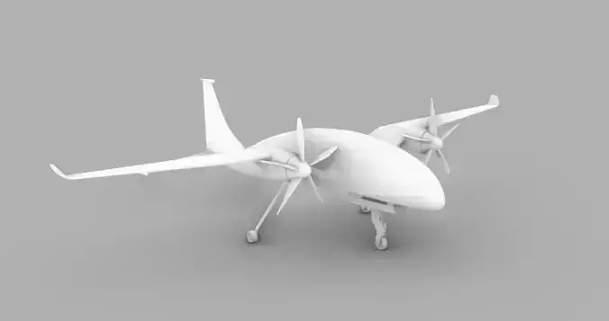3D Printable Drone Model 3D print model