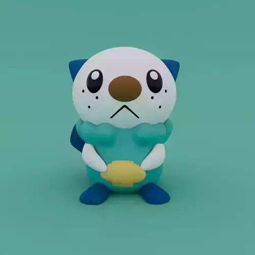 Oshawott - Pokemon 3D print model