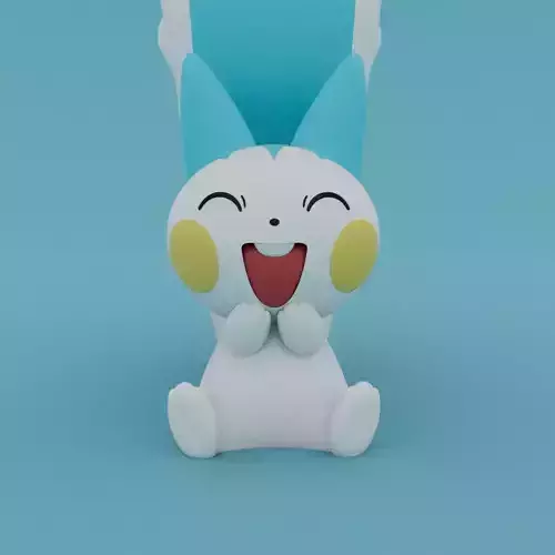 Pachirisu - Pokemon 3D print model