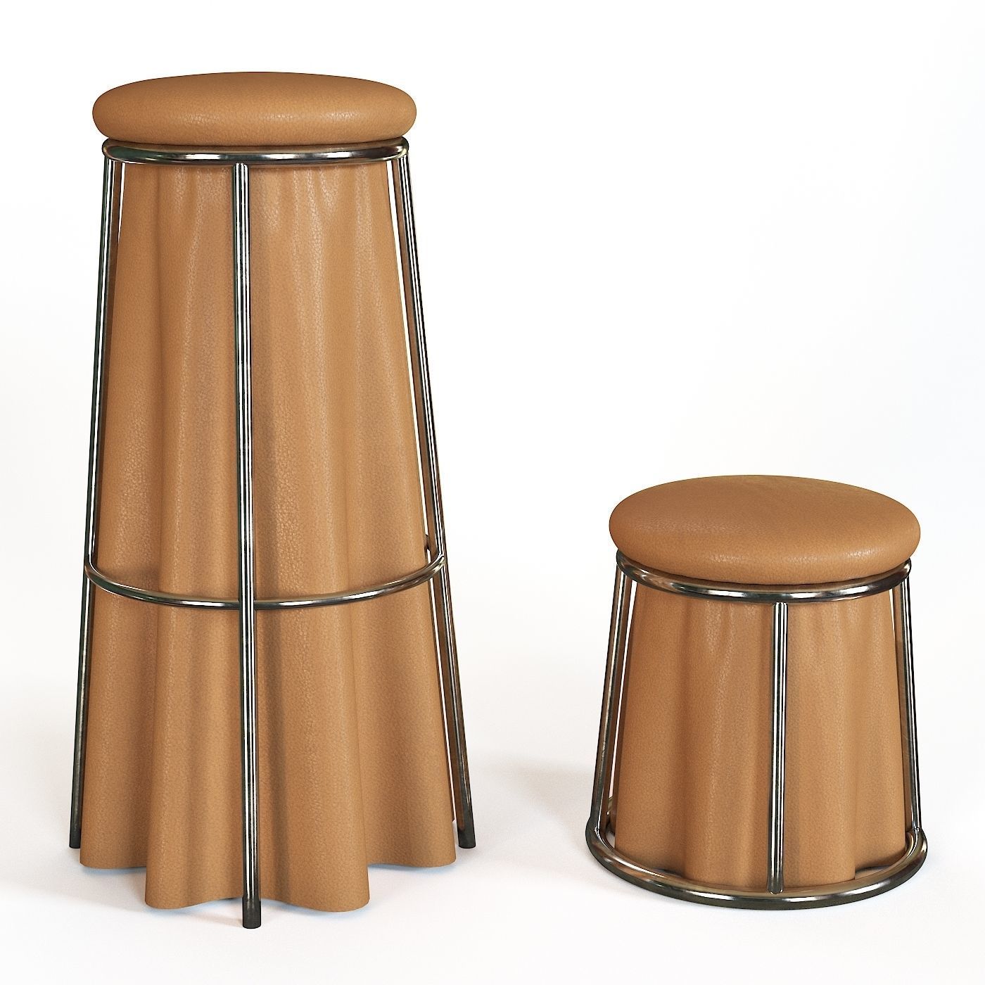 Laban Stools 3D model_1