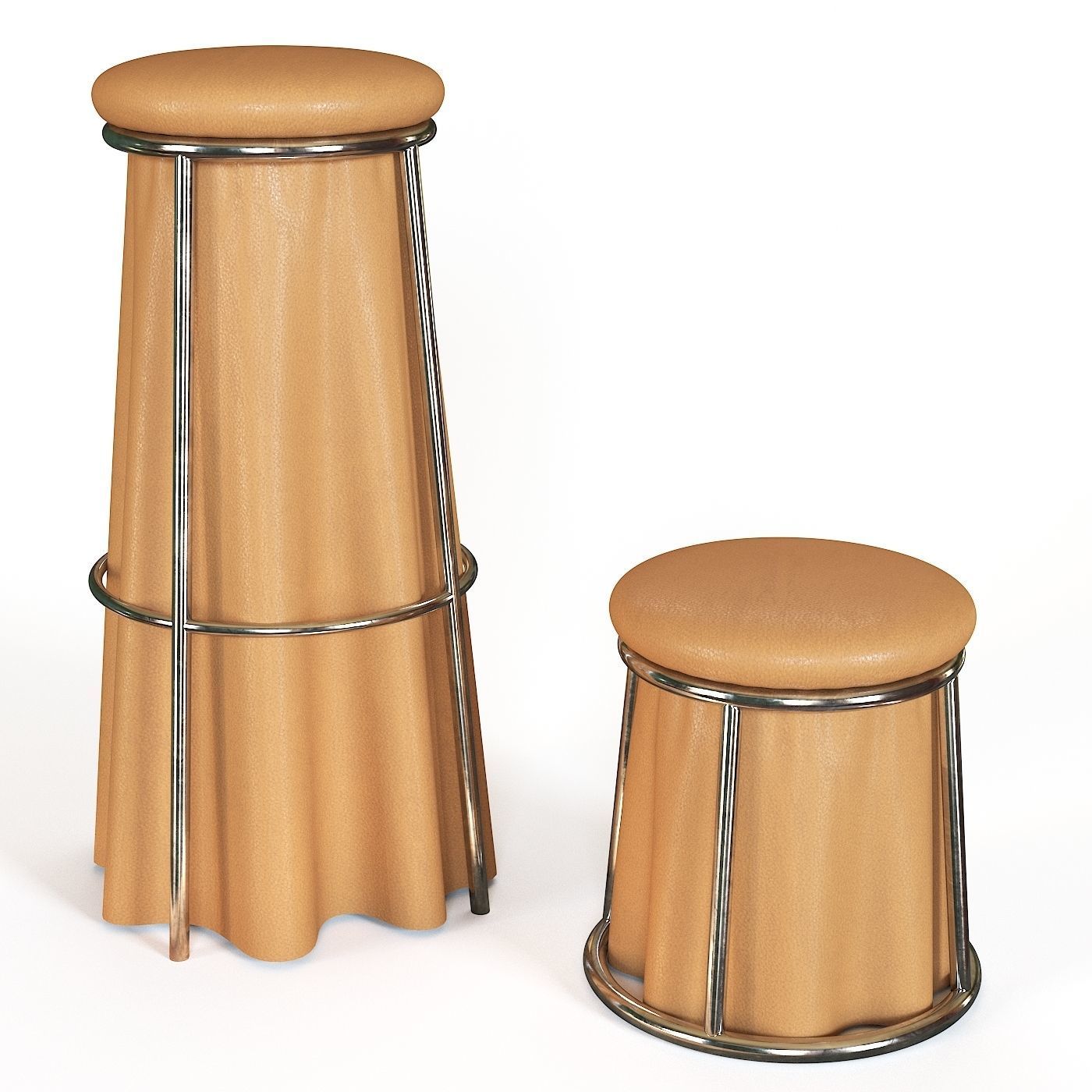 Laban Stools 3D model_2