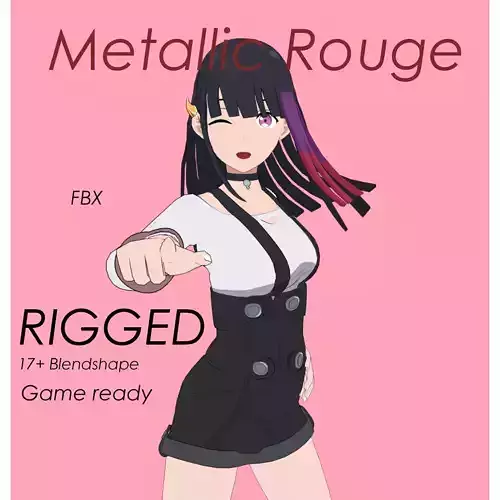 RIGGED Metallic Rouge Anime 2024