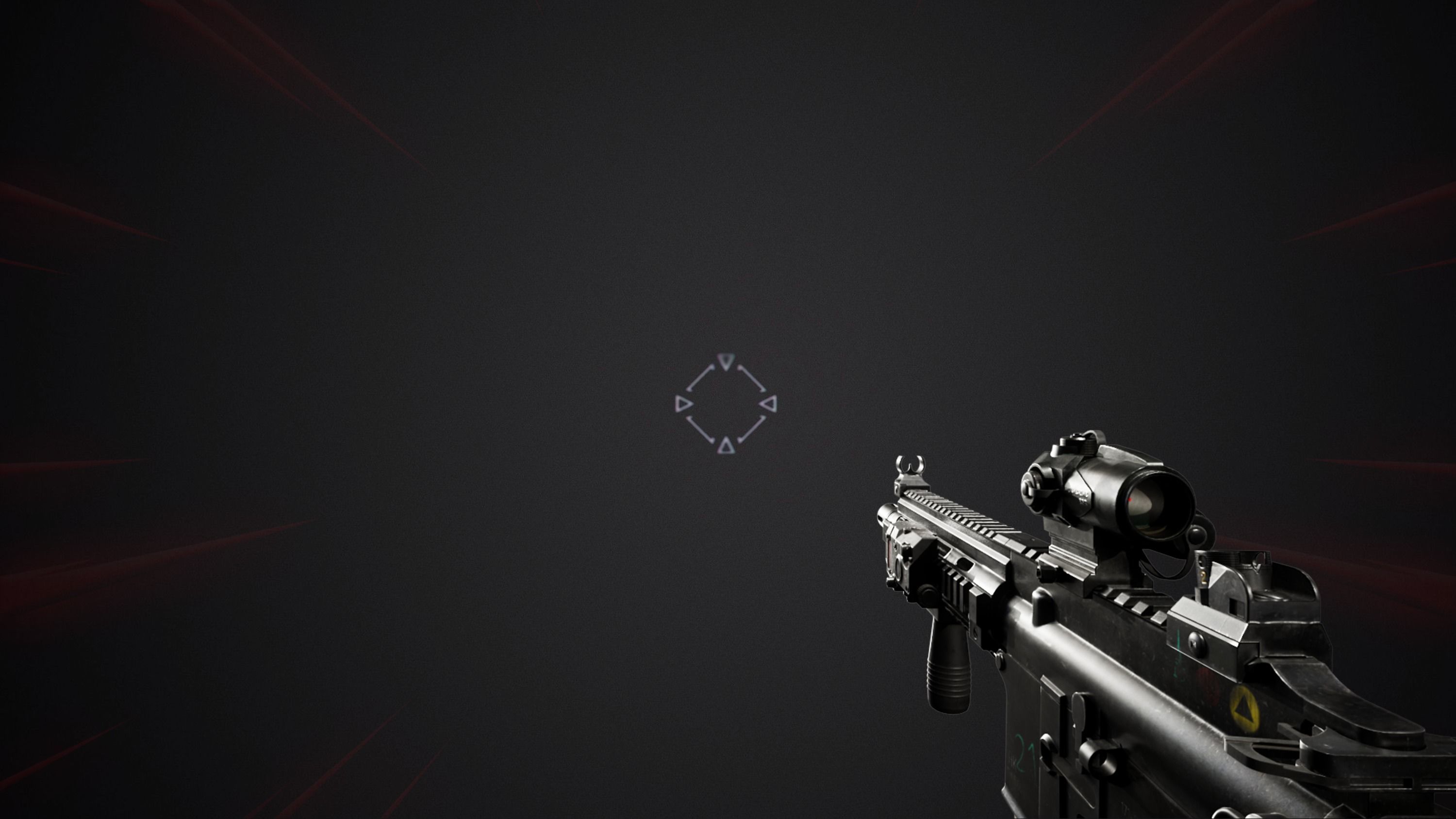 HK 416 Multi Asset Low-poly 3D model_19