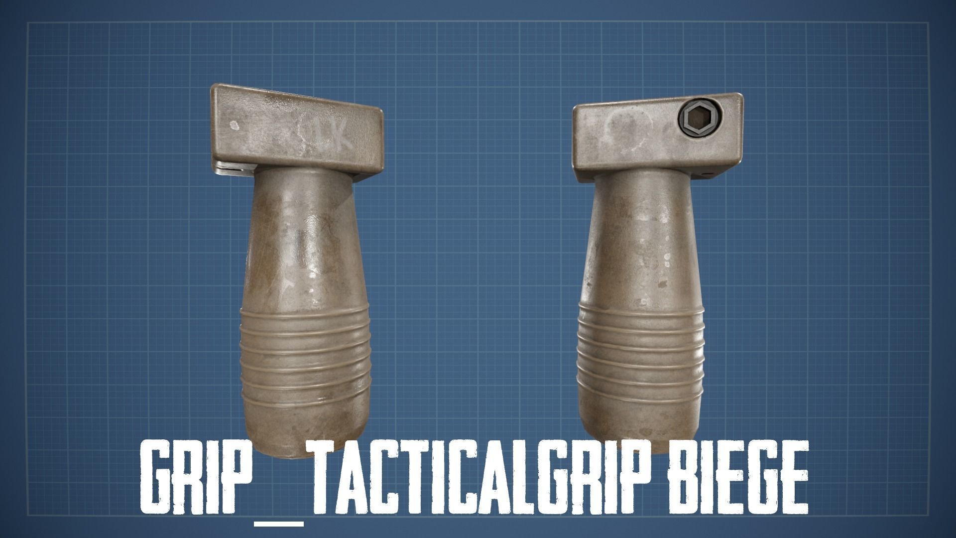 HK 416 Multi Asset Low-poly 3D model_33