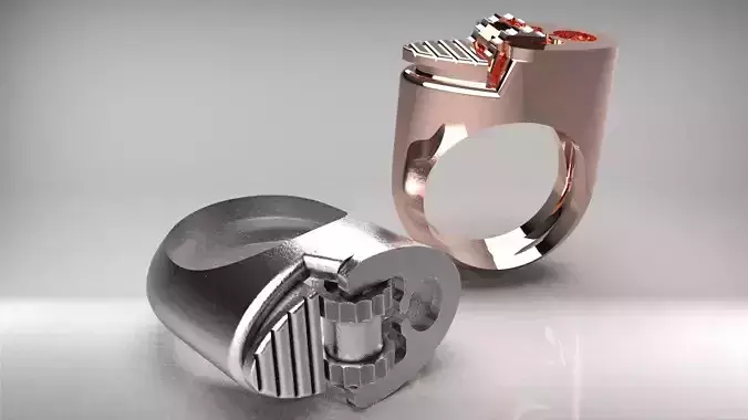 Ring cigarette lighter  lighter anello accendino