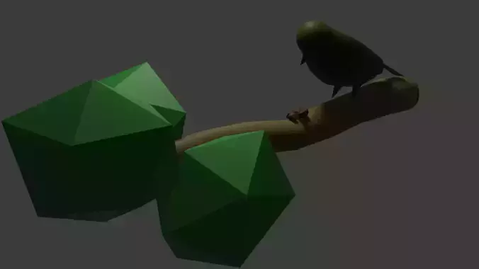 Low Poly Bird
