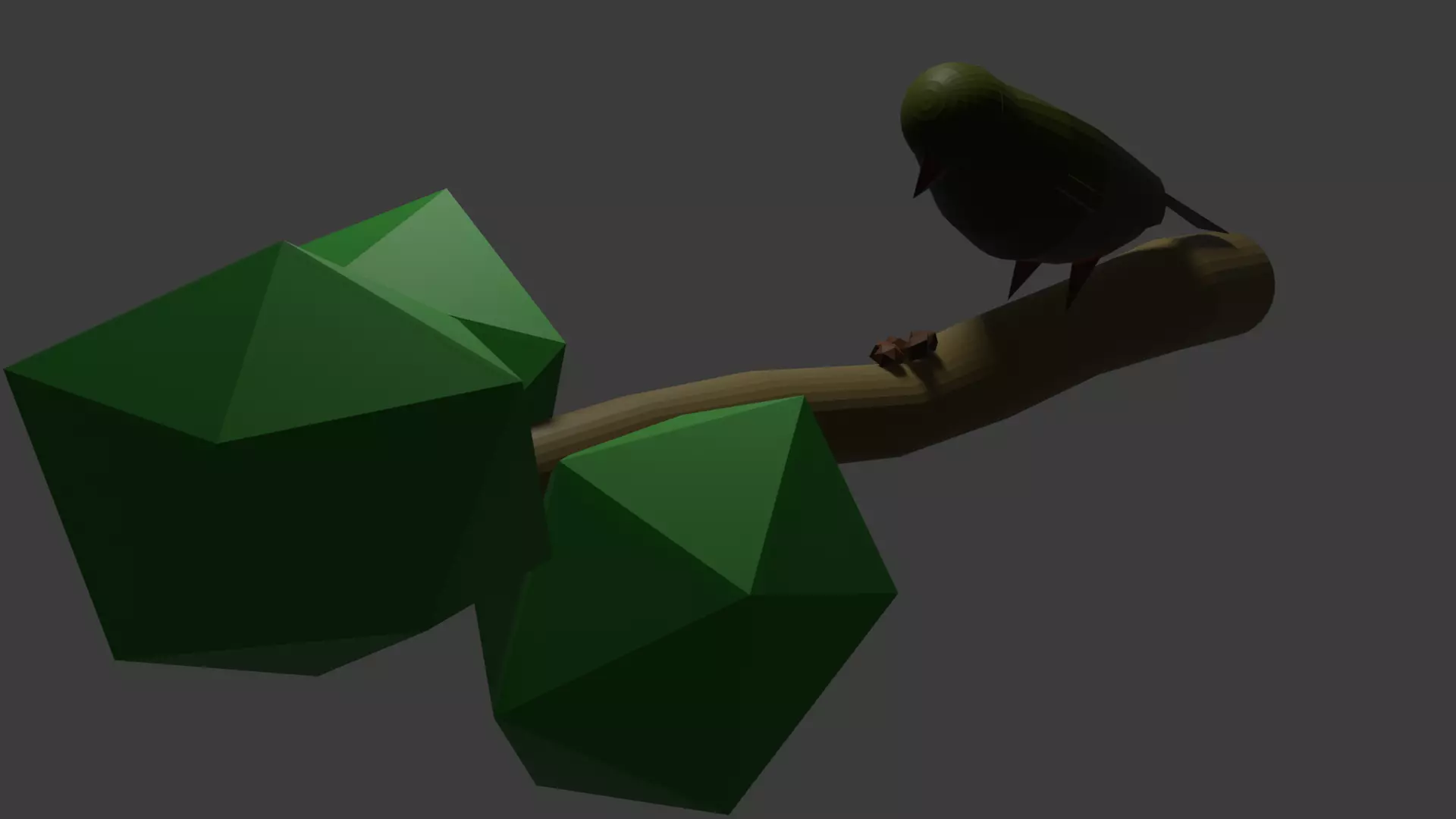 Low Poly Bird Free 3D model