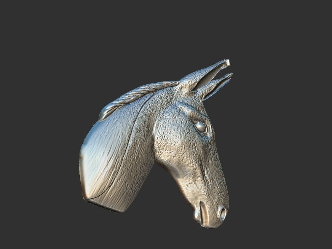 Mule - Mula Relief 3D print model_10