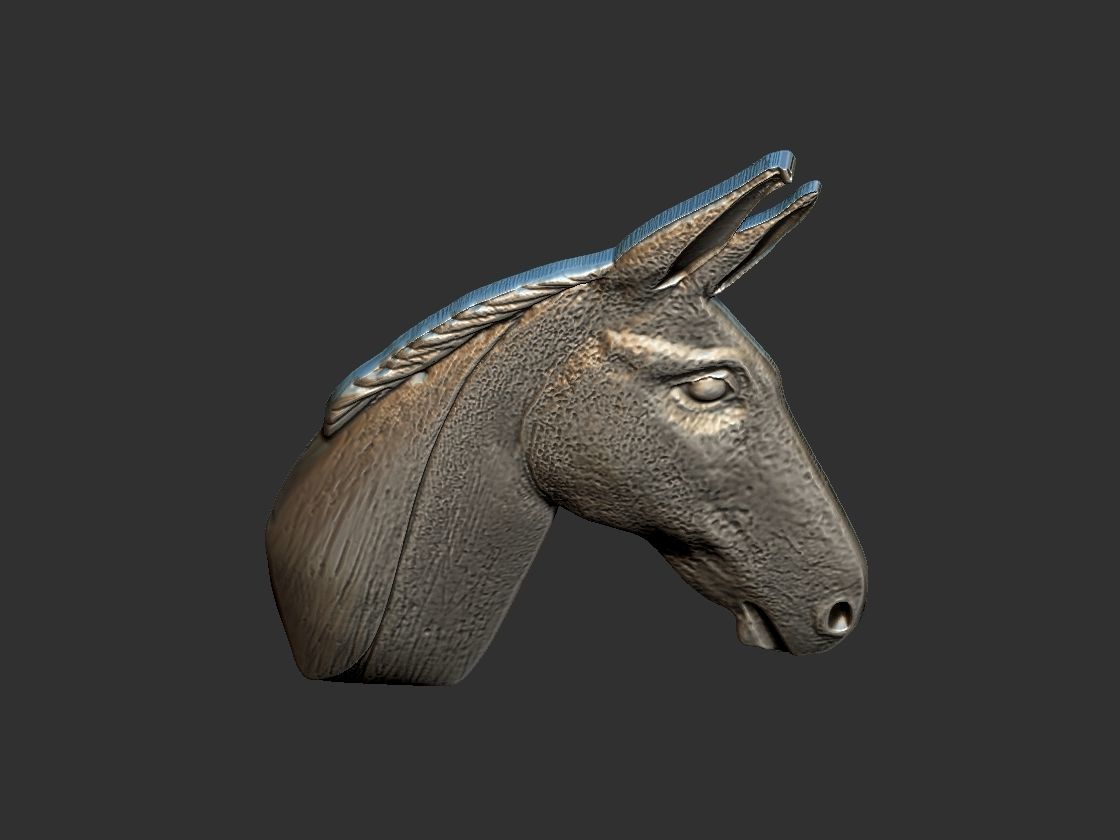 Mule - Mula Relief 3D print model_9