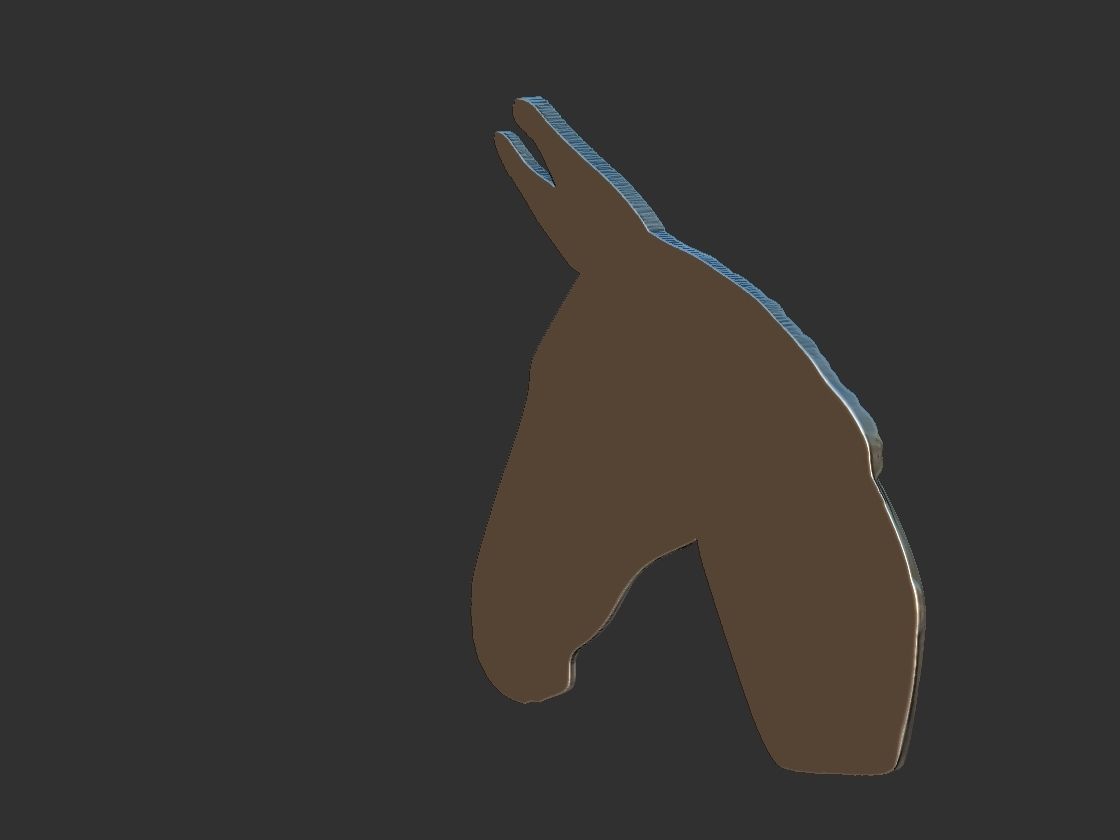 Mule - Mula Relief 3D print model_5