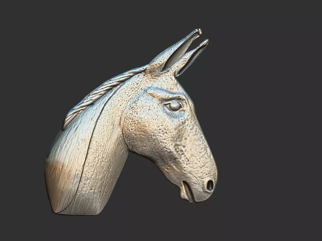 Mule - Mula Relief 3D print model_0