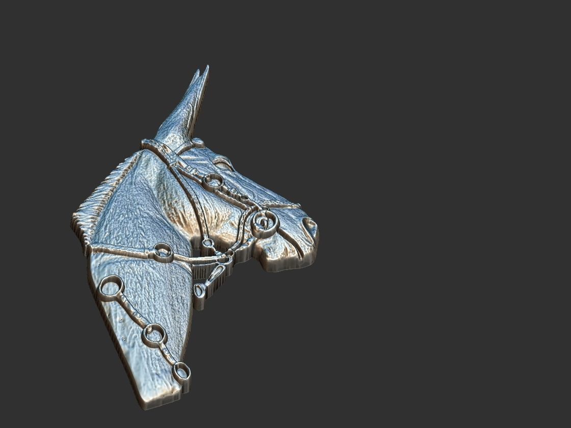 Mule  - Mula Relief 3D print model_8