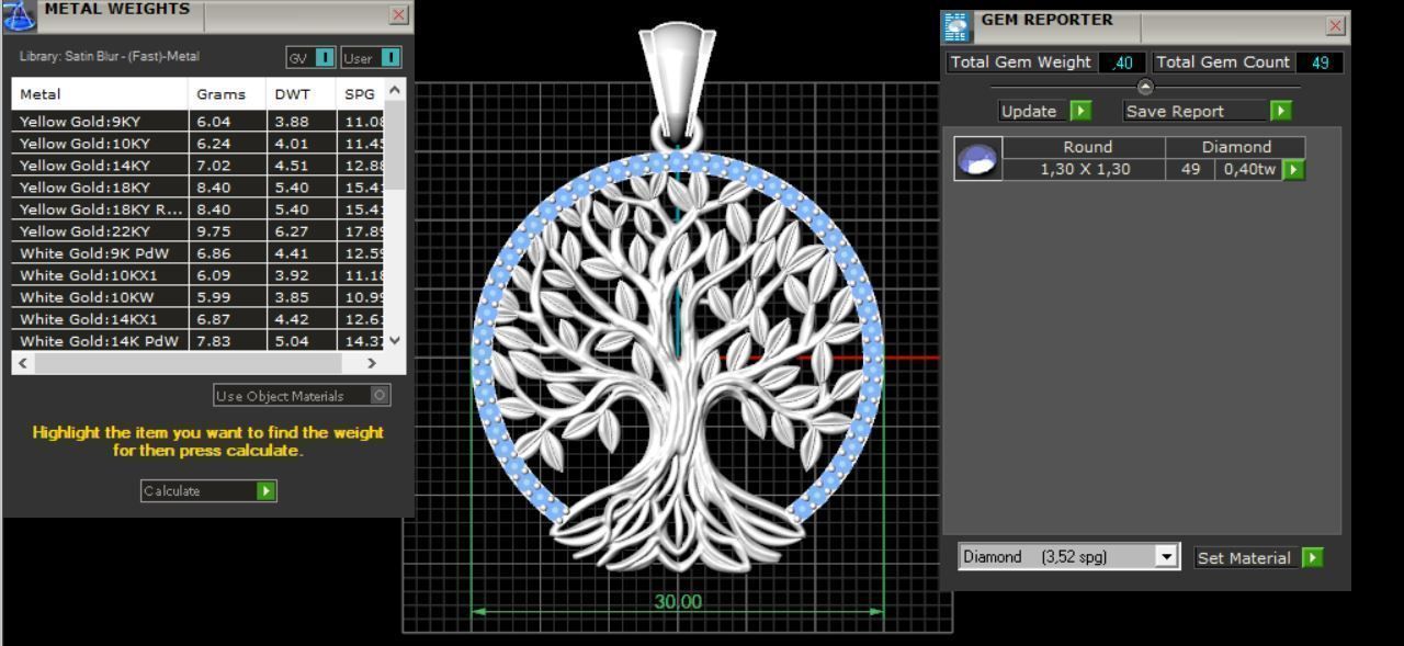 Tree of Life Stone New 3D print model_8