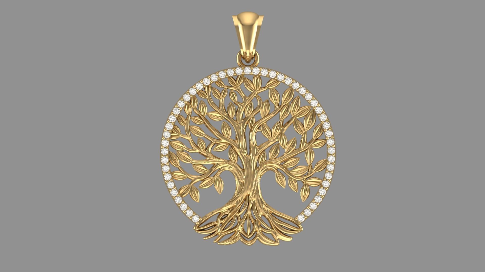 Tree of Life Stone New 3D print model_9