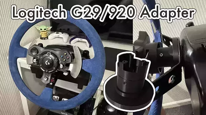 Logitech G29 G920 3D print model
