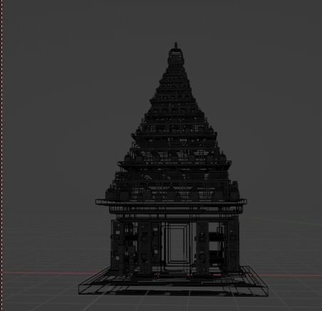 Temple Asset Pack  3D model Low-poly 3D model_10