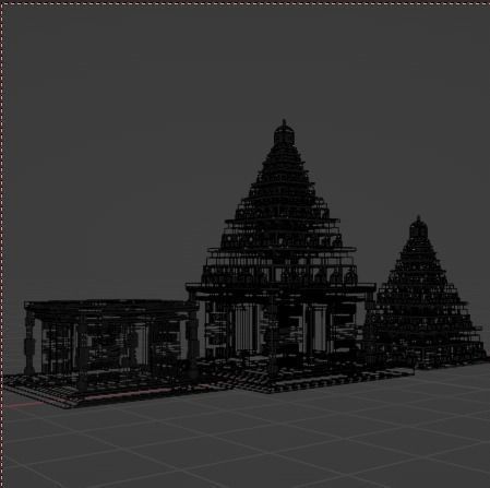 Temple Asset Pack  3D model Low-poly 3D model_12