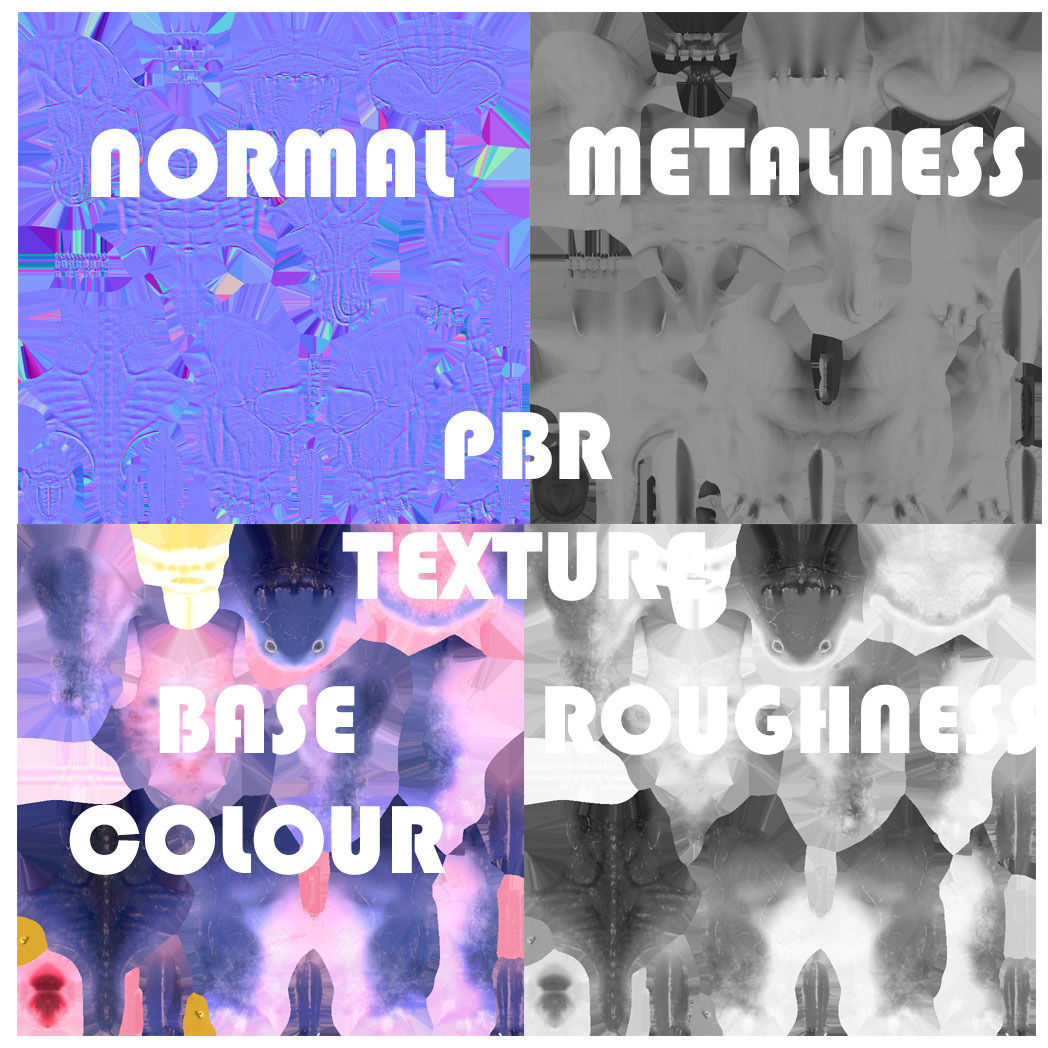 Shark Creature 3D print model_5