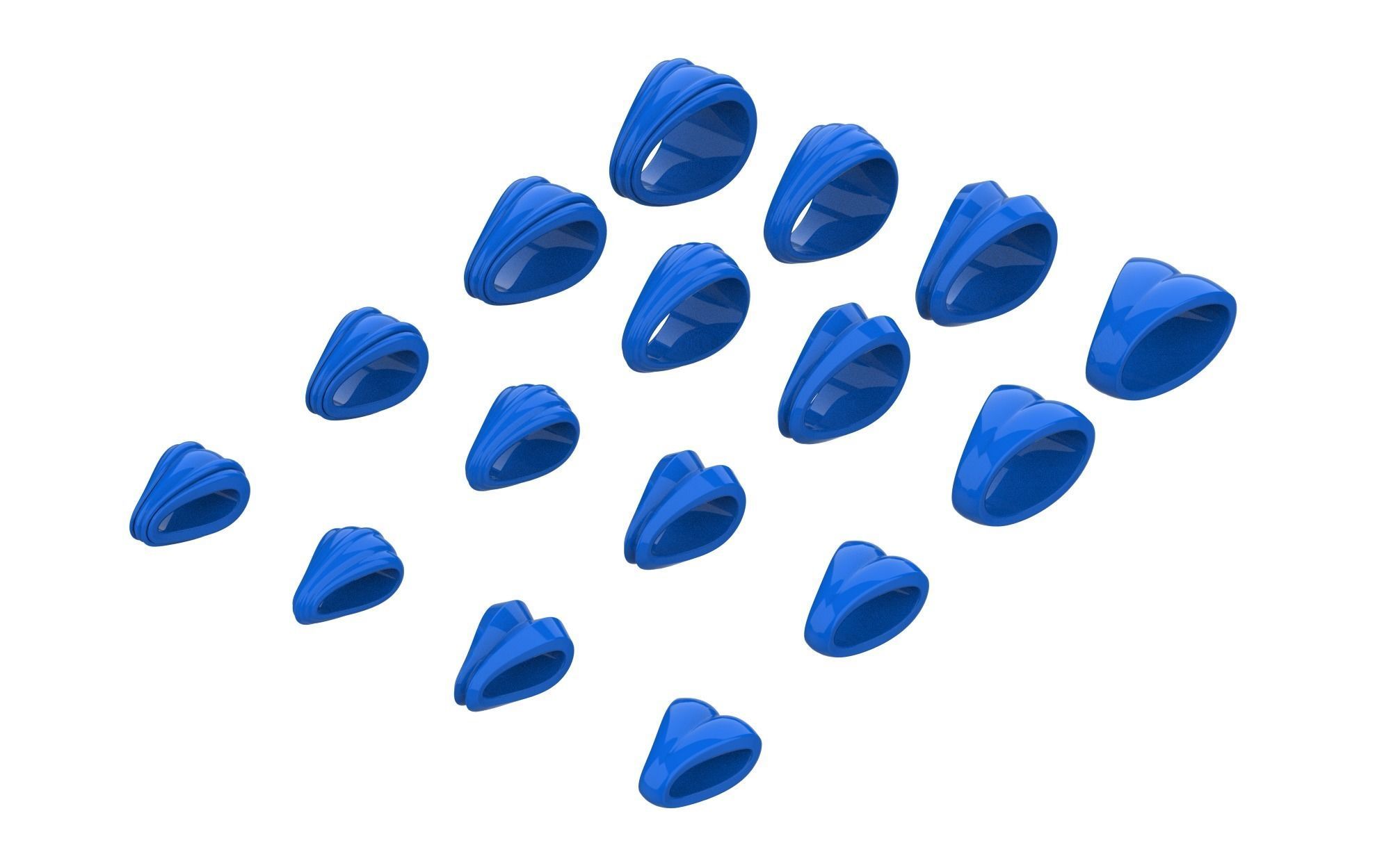 Pendant bails  3D print model_4