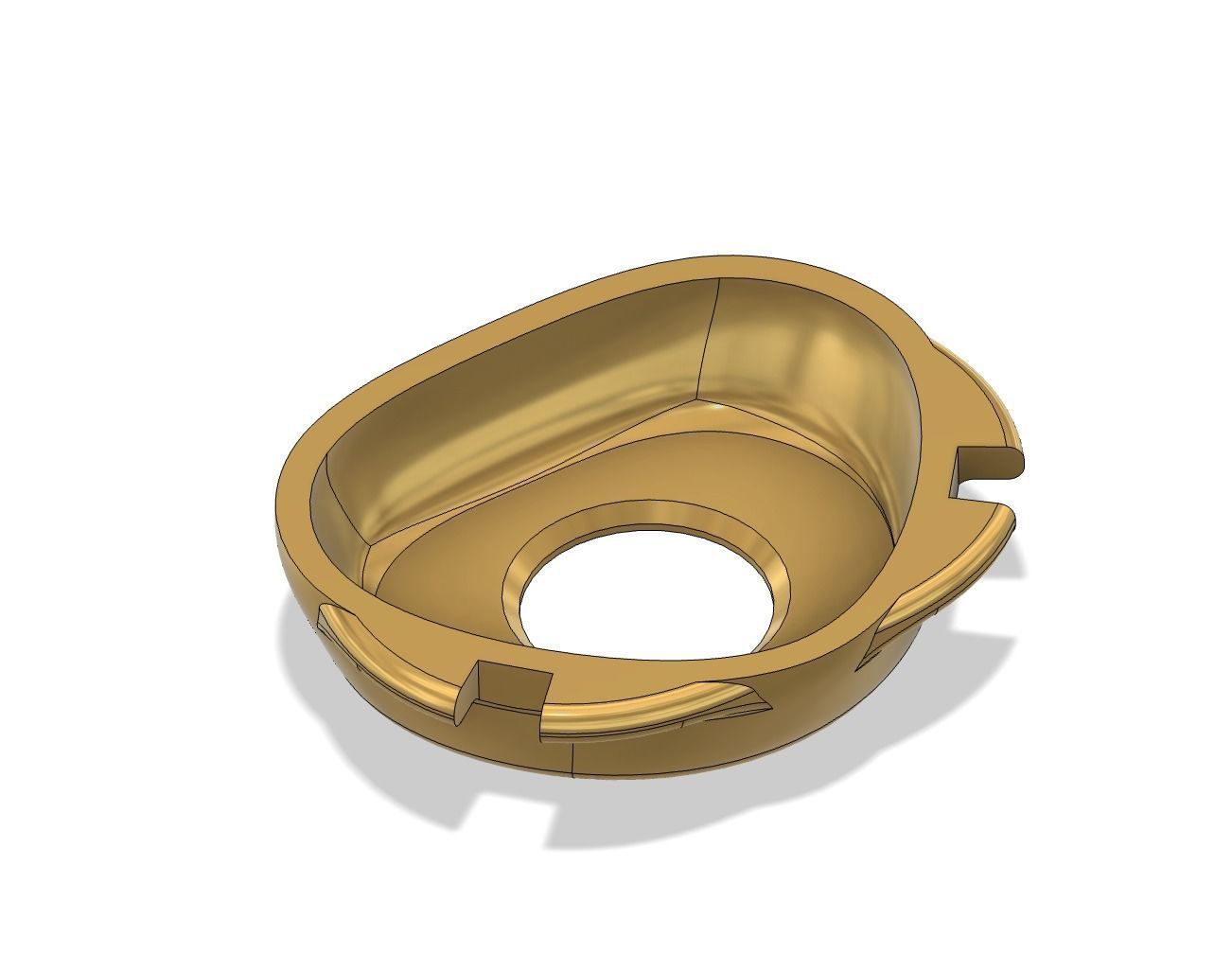 Small flask for ocular prosthesis 3D print model_5