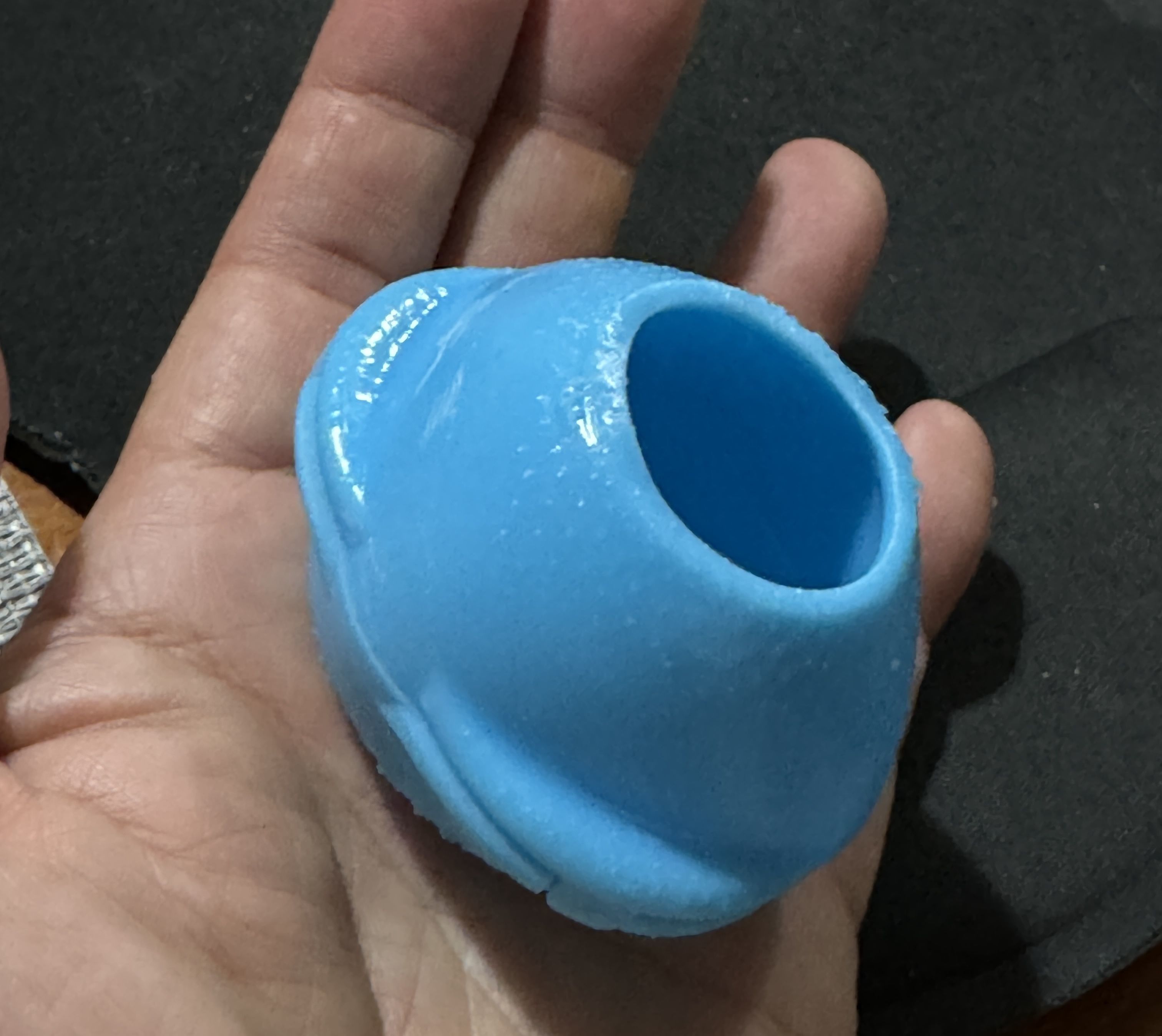 Small flask for ocular prosthesis 3D print model_4