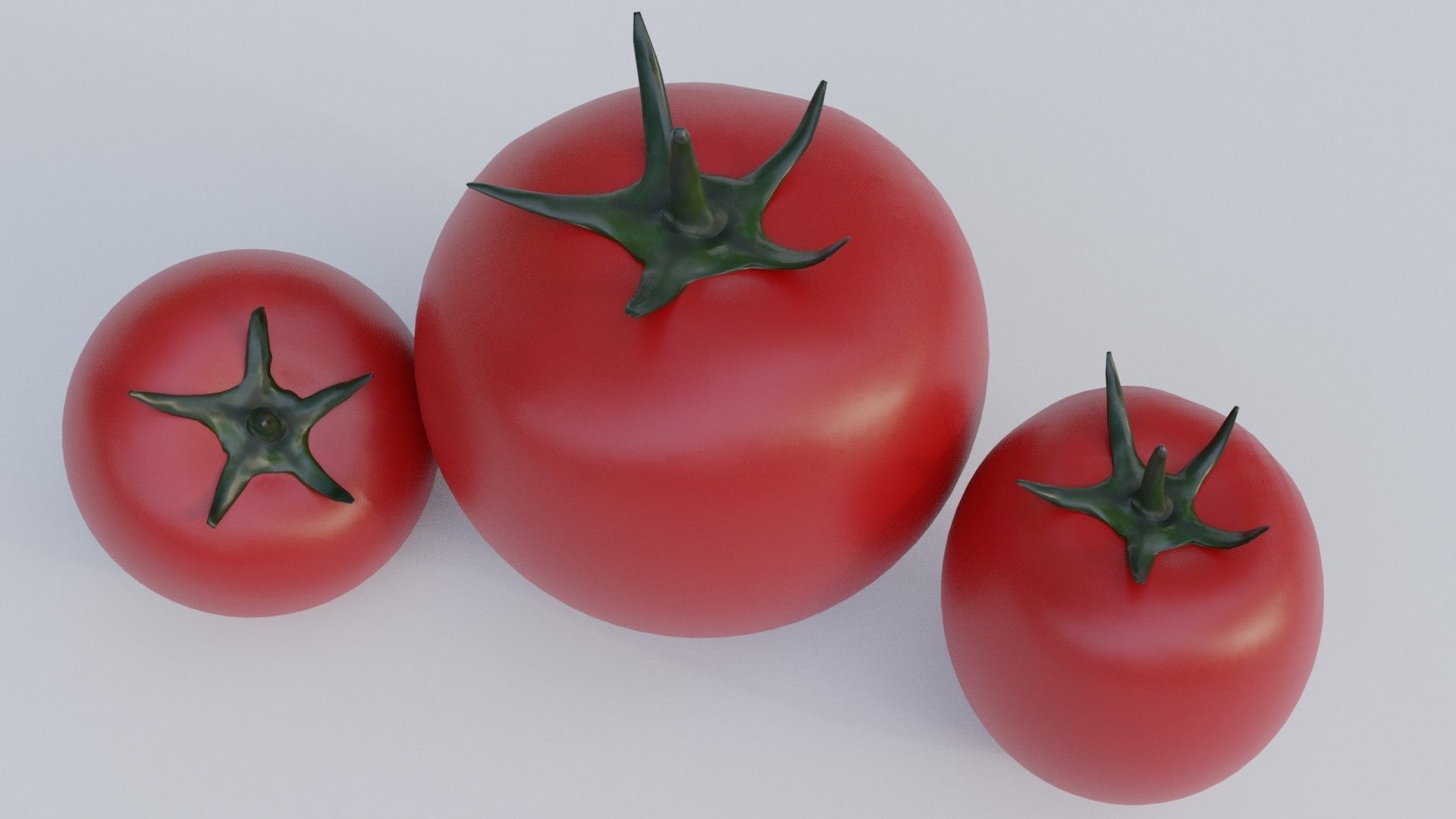 Tomatoes 3D model_4