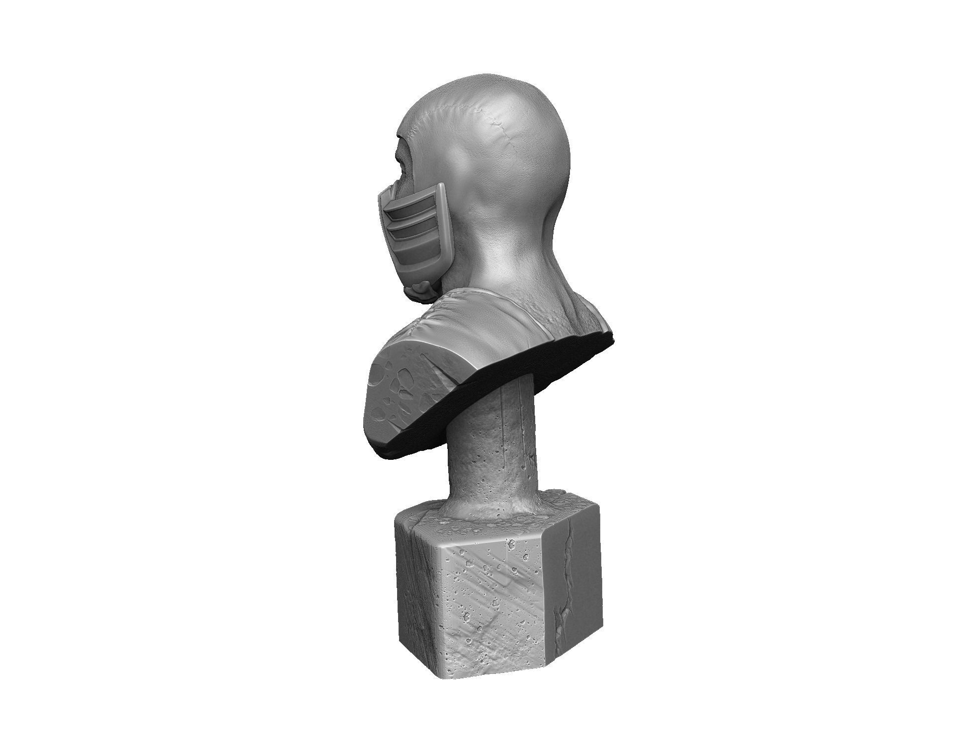 SUB-ZERO 1995 BUST for 3d printing STL 3D print model_5
