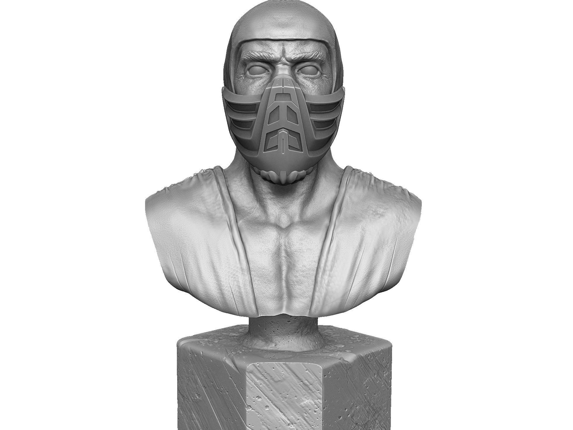 SUB-ZERO 1995 BUST for 3d printing STL 3D print model_17