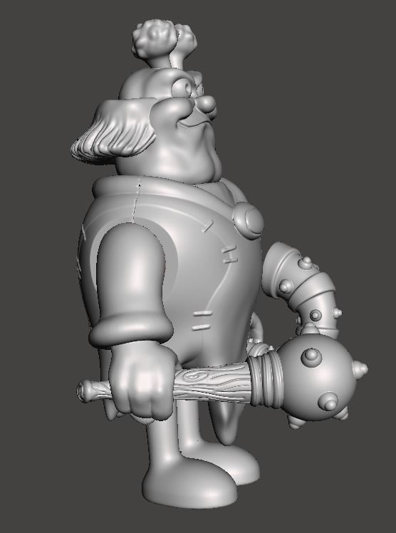 STL File 3D Ewoks Bondo 3D print model 3D print model  3D print model_2