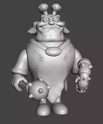 STL File 3D Ewoks Bondo 3D print model 3D print model 