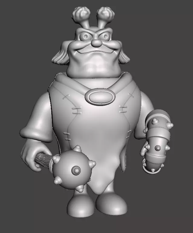 STL File 3D Ewoks Bondo 3D print model 3D print model  3D print model_0