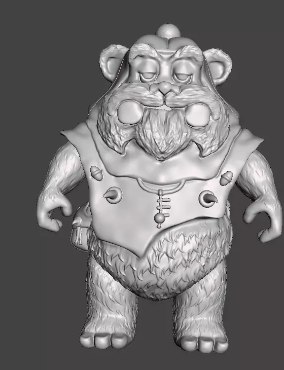STL File 3D Ewoks DEEJ 3D print model 3D print model 3D print model