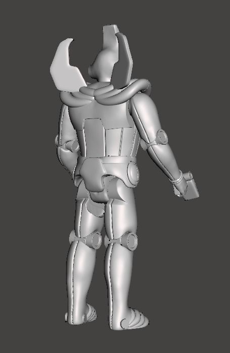 STL File 3D Ewoks Dr Raygar 3D print model 3D print model_2