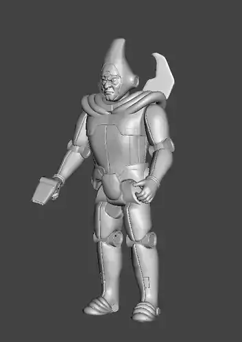 STL File 3D Ewoks Dr Raygar 3D print model 