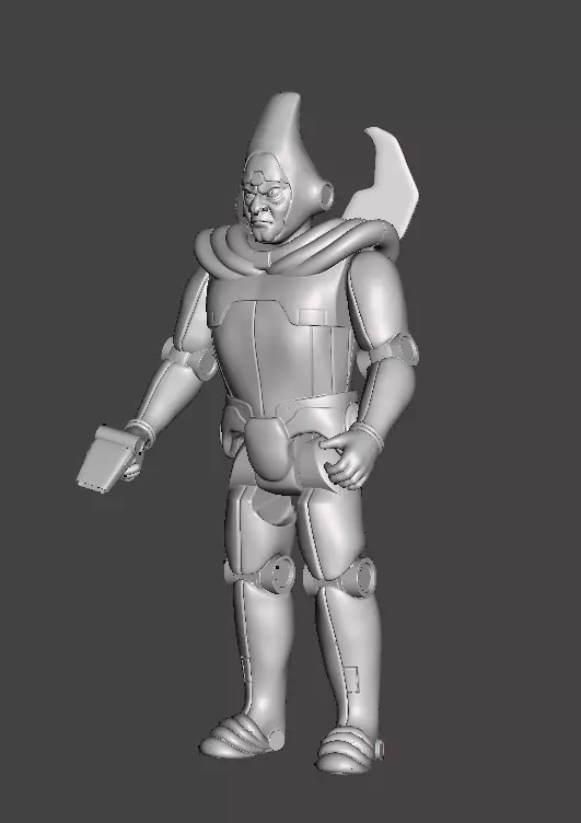 STL File 3D Ewoks Dr Raygar 3D print model 3D print model_0