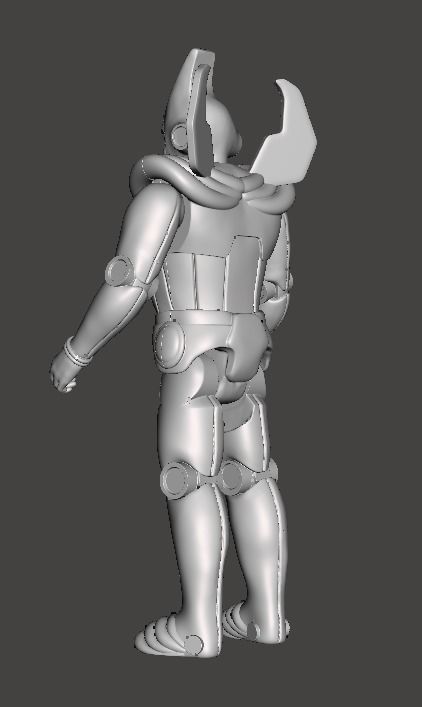 STL File 3D Ewoks Dr Raygar 3D print model 3D print model_1