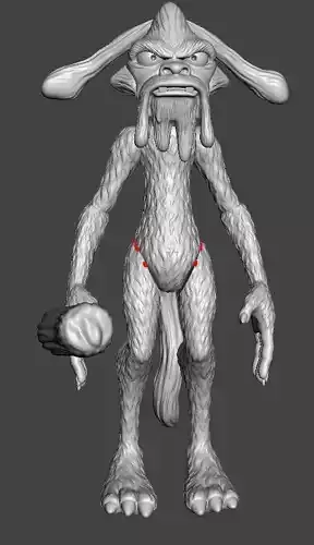 STL File 3D Ewoks Dulock Scout 3D print model 