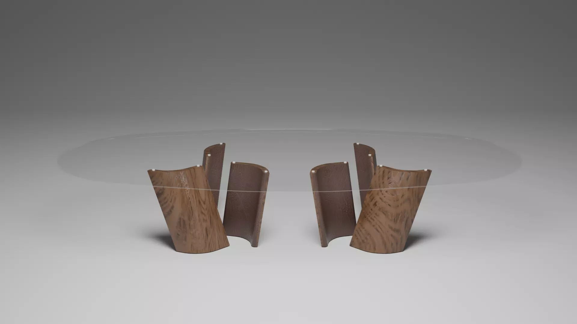 Luxury table 3D model_0