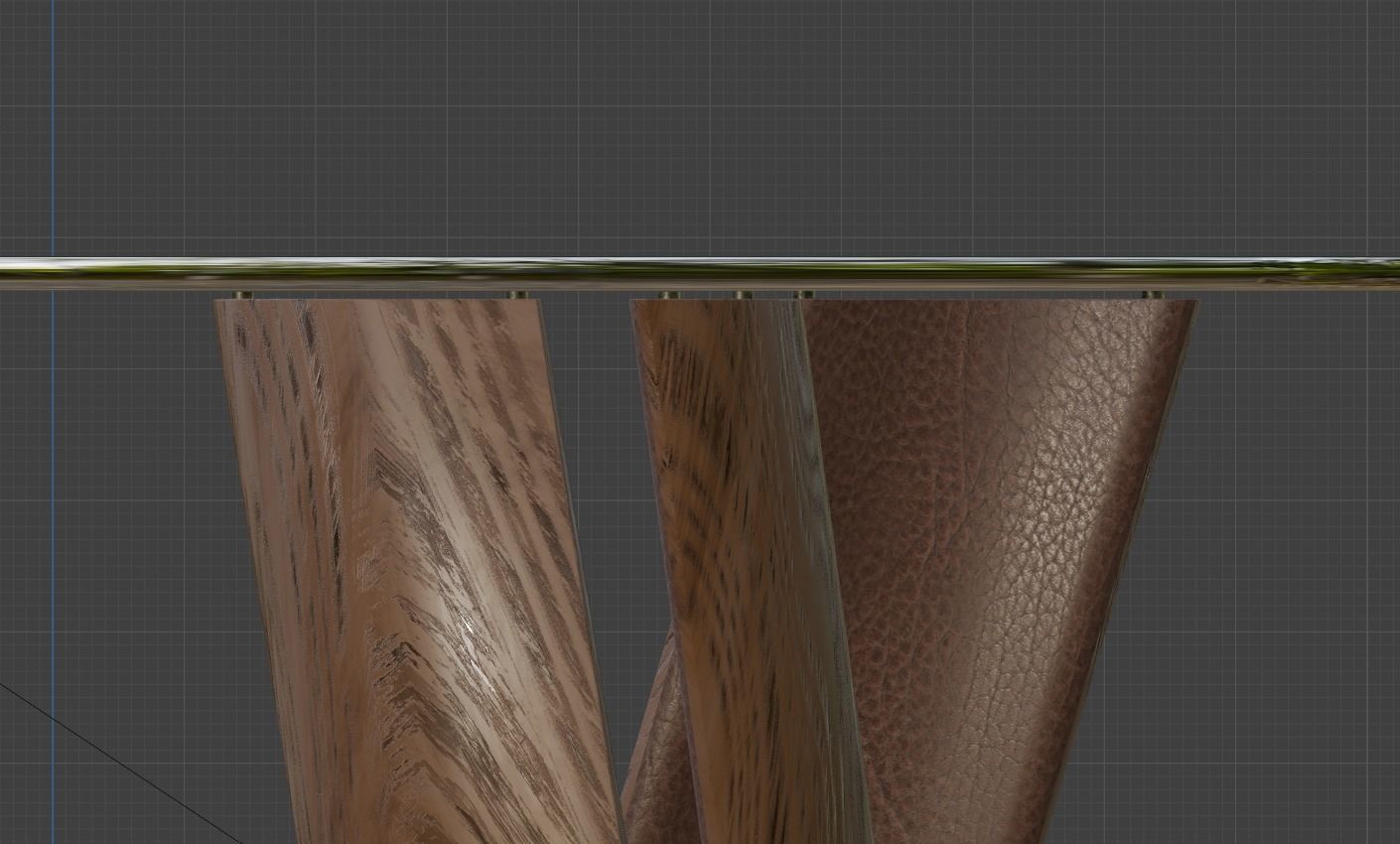 Luxury table 3D model_4