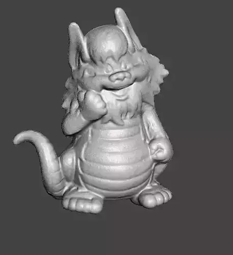 Custom Designed STL File Snarf Figure for 3D Printing Scan