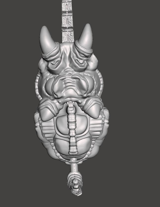 Thundercats Tongue A Saurs STL File Snarf Figure for 3D Printing 3D print model_3