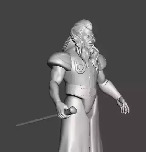 Thundercats Claudus  STL File Figure for 3D Printing  3D print model