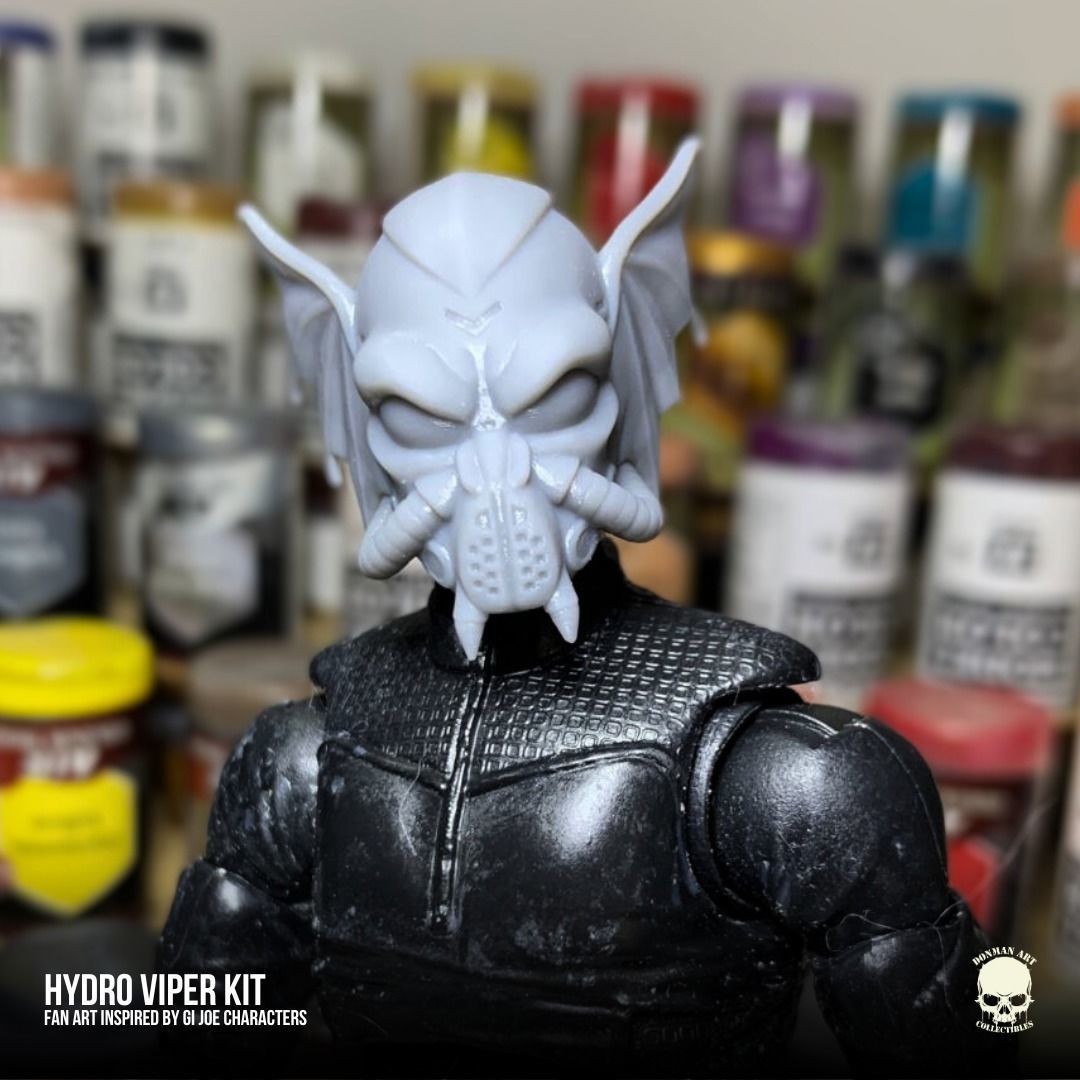Hydro viper Fan Art Kit 3D printable File For Action Figures 3D print model_1