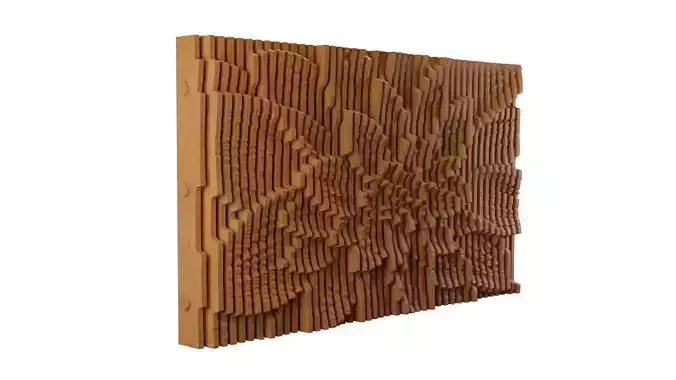 Parametric  Wooden Wall Decor - 01 -CNC files for cutting