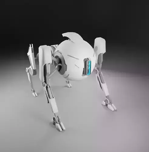 Robot dog 3D model  3D model